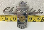 Used Vintage Oem Mopar Trunk Script Badge Emblem 1942-1948 Chrysler (sc). Fixed Price $161.46.
