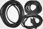 New 1966 1967 Lincoln Continental 2 Door Hardtop Weatherstrips 5 Piece Set. Fixed Price $975.00.