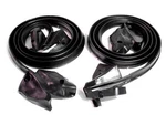 1971-1976 Cadillac Calais & Deville 2 Door Hardtop Weatherstrip Seals, Pair. Fixed Price $132.87.