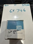Gm 3820238 Shield,rear Hub/drum Dust (slinger, Oil). Fixed Price $9.11.