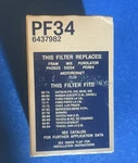 PF34 6437982 Duraguard Oil Filter Ac Delco. Fixed Price $10.00.