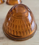 Do-ray Lamp Co Chicago Amber Glass Lens BL25DC Industrial Signal Light Orange. Fixed Price $10.00.