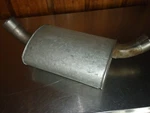 New Nos Gm Exhaust Muffler Resonator Rh 579180 1961 Oldsmobile. Fixed Price $76.50.