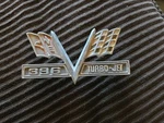 Gm Emblem Camaro Corvette Impala 396 Turbo Jet Crossed Flags 3876435 3871057. Fixed Price $40.00.