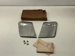 Nos 1955 56 Ford Accessory Front Fender Stone Shields B5A-18268-A C6. Fixed Price $479.95.