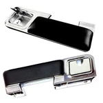 1966-67 Chevelle Gto Nova Rear Arm Rest Base W/ Black Pad Pair Left & Right Side. Fixed Price $100.95.