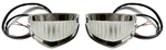New Parking Lights Lamps Rim 1951-52 Ford Pickup Truck 1C-13200-SS Pair. Fixed Price $129.00.