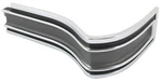 1965 Impala Ss Caprice Rear Panel Trunk Quarter Wrap Around Trim Molding Rh Gray. Fixed Price $234.95.
