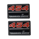 2X Metal 454 By Tonawanda Engine Emblem Badge Valve Cover Insert Decal 12393652. Fixed Price $24.99.