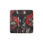 Still Black Porcelain Magnet, Square #SB11. Fixed Price $18.99.