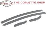 C3 Corvette Interior Rear Quarter Panel Retainer Trim Set Coupe 1968-1977 X2070. Fixed Price $39.58.