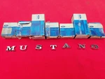 71 72 Nos Ford Rear Trunk Lid Name Letters "mustang" D1ZZ 6540282 A-g. Fixed Price $189.00.