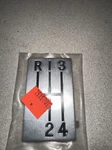 1963 Corvette Shifter Indicator Plate Nos Gm# 3823432. Fixed Price $39.00.
