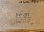 Oem Nos Motorcraft A/c Blower # E0VY-19805-A Fits 1979-2004 Ford. Fixed Price $75.99.
