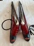 1949 Plymouth Tail Lights Assemblies Housing Lamp CB-16202-RH # CB-16201-LH 38. Fixed Price $1600.00.