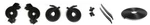 1971-73 Impala 2DR 57 Weatherstrip Seal Metro Rubber Door Trunk Quarter Roof Usa. Fixed Price $399.00.