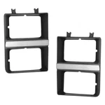 For Chevy C10 Suburban 83-84 Headlight Bezel Set Driver & Passenger Side. Fixed Price $51.14.