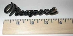 Nos Mopar 1967-1977 Chrysler "newport" Chrome Nameplate Fender Roof Side. Fixed Price $59.99.