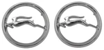 New Trim Parts Rear Quarter Emblem Pair / For 1967 Chevy Impala 2645. Fixed Price $111.99.