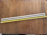 Jaguar XK120 Aluminium Door Sill Rubber Weather Retaining Strip BD10158 X2. Fixed Price $30.94.