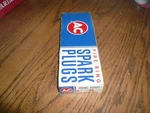 Nos Ac Fire Ring Spark Plugs 48 - (8) 1559442 Vintage. Fixed Price $28.96.