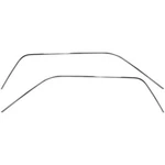 New 1964-1968 Mustang Drip Rail Moldings Coupe Pair- Dynacorn. Fixed Price $89.95.