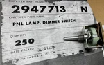 Mopar 3420865 Instrument Panel Dimmer Switch 1970-74 Cuda-challenger Nos E-body. Fixed Price $125.00.