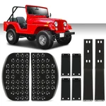 Fit For Willys CJ2A CJ3A CJ3B M38 CJ5 Jeep Pair Side Step Kit New W/ Hardware. Fixed Price $84.63.