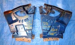 1970-74 Dodge Challenger Trunk Lid Hinge / Torsion Spring Brackets 1-PR Vgc Orig. Fixed Price $84.95.