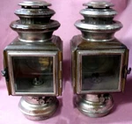 Pair 1911-13 Buick Corcoran Sidelamps. Fixed Price $775.00.