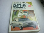 New 1974-83 Chilton Repair Manual Pontiac Mid-size Part #7346. Fixed Price $14.94.