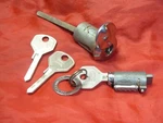 Late 1940S Ford Mercury Lincoln Ignition & Door Lock Key Cylinder Set Nos Hurd. Fixed Price $178.95.