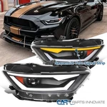 Black Fits 2015-2017 Ford Mustang Hid Projector Headlights Switchback Led Signal. Fixed Price $389.95.