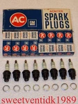 Nos AC-R43 Spark Plugs .. Acniter Printed Z-28 302CI. & 350CI 1970 LT-1. Fixed Price $359.00.