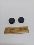 (2) Oem Gm Nos 3792828 Chevrolet Buick Oldsmobile Pontiac Hood Bumpers Two Pcs.. Fixed Price $22.99.