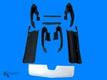 1977, 1978 Cadillac Eldorado Bumper Fillers Front And Rear - Set Of Pcs. Fixed Price $416.49.