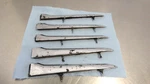 1958 1959 1960 1961 Chevy Corvette Chrome Fender Spear 3744869 3744870 3744872. Fixed Price $40.00.