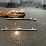 Nos 1974 Ford Torino Lower Grille Bars D4OZ-8419-A D4OZ-8419-B. Fixed Price $100.00.