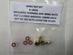 Model Ford A-14561 Terminal Box Insulated Brass Wing Nuts Kit Free Shipping. Fixed Price $10.00.