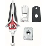 Oer 2785534 1967 Plymouth Gtx 440 Hood Ornament Assembly Set. Fixed Price $101.99.