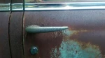 Passenger Right Front Outer Door Handle For 1951 Chrysler Imperial. Fixed Price $38.95.