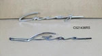 1956 Pontiac Star Chief Door Emblem Piece Set, C521436RS. Fixed Price $86.00.