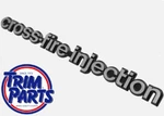 Us Made Metal 1982 Corvette Emblem Front Fender Cross-fire-injection Crossfire. Fixed Price $53.41.