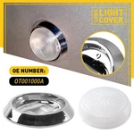 Overhead Light Ceiling Dome Bulb Lens Cover For White Most 71-81 Chevrolet Cars. Fixed Price $18.04.