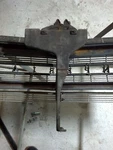 Mopar 1967 Imperial Center Grille Headlamp Support Panel And Hood Latch. Fixed Price $49.99.