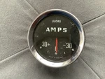 Classic Car Original Lucas 30-0-30 Ammeter 36273E Red Needle 2" Approx Diameter. Fixed Price $22.49.