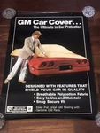 Vintage Gm Chevrolet Corvette Poster Dealer Promo Car Cover 1980S General Motors. Fixed Price $99.99.