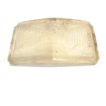 1950 Plymouth MOPAR#1340270 Parking Lamp Lens Oem Used Scratches Cracks Worn Vtg. Fixed Price $17.97.
