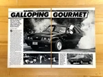 1987 Print Article Ford Mustang Gt Hertz 350H Rent-a-racer Page. Fixed Price $7.99.