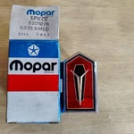 Oem Nos Mopar Grille Medallion # 5201276 / Fits 1978-1980 Plymouth Horizon. Fixed Price $52.99.